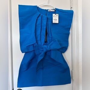 Zara Blue Mini Dress